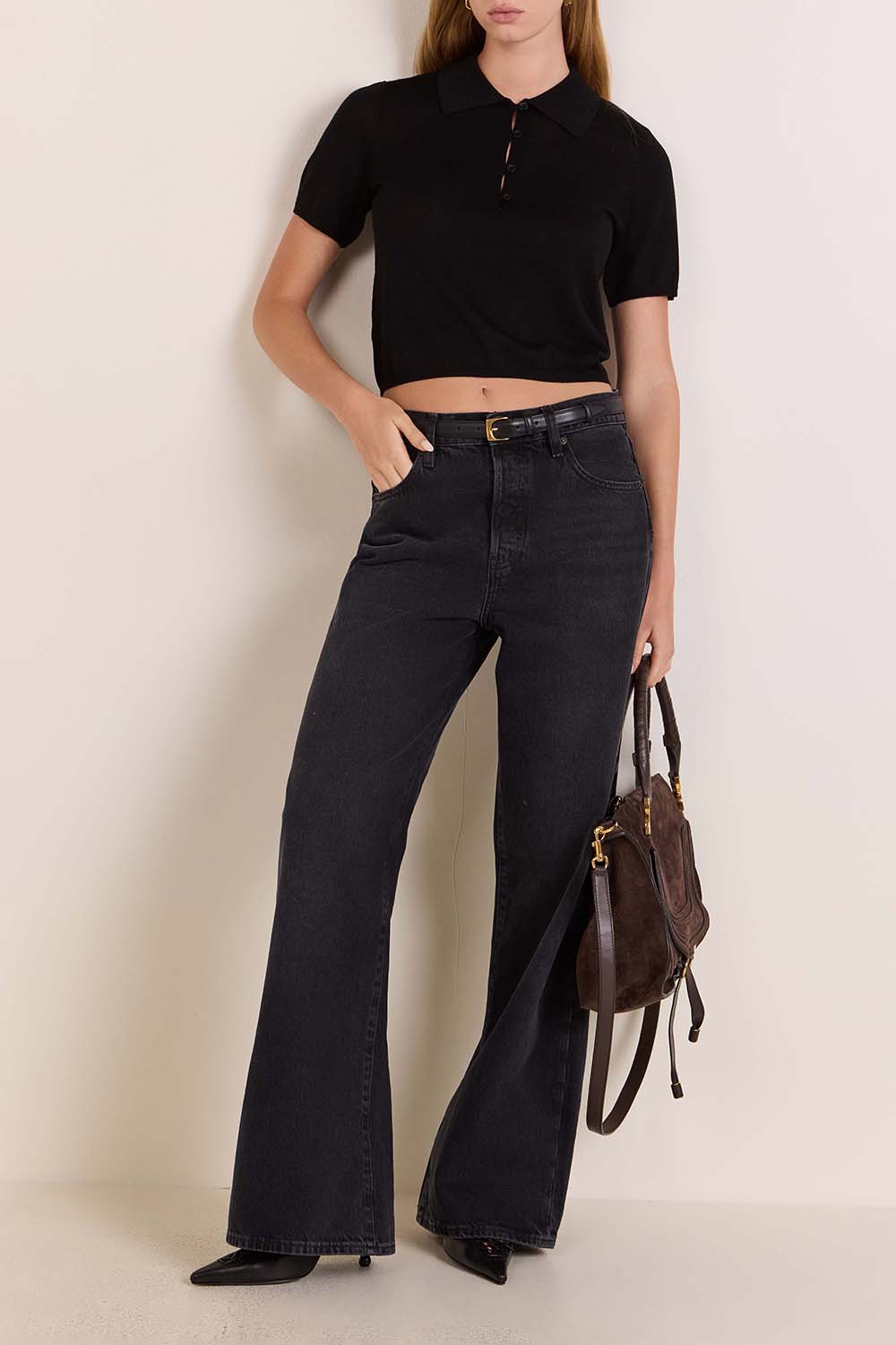 חולצת פולו צמר